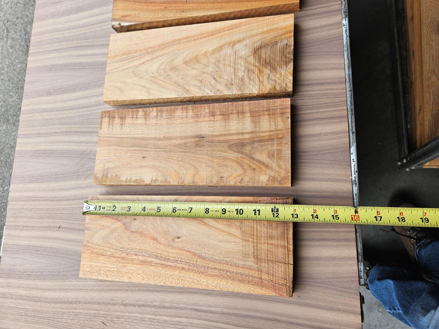 Box 1 Canary Wood 2.60 board ft 12" x RW x4/4