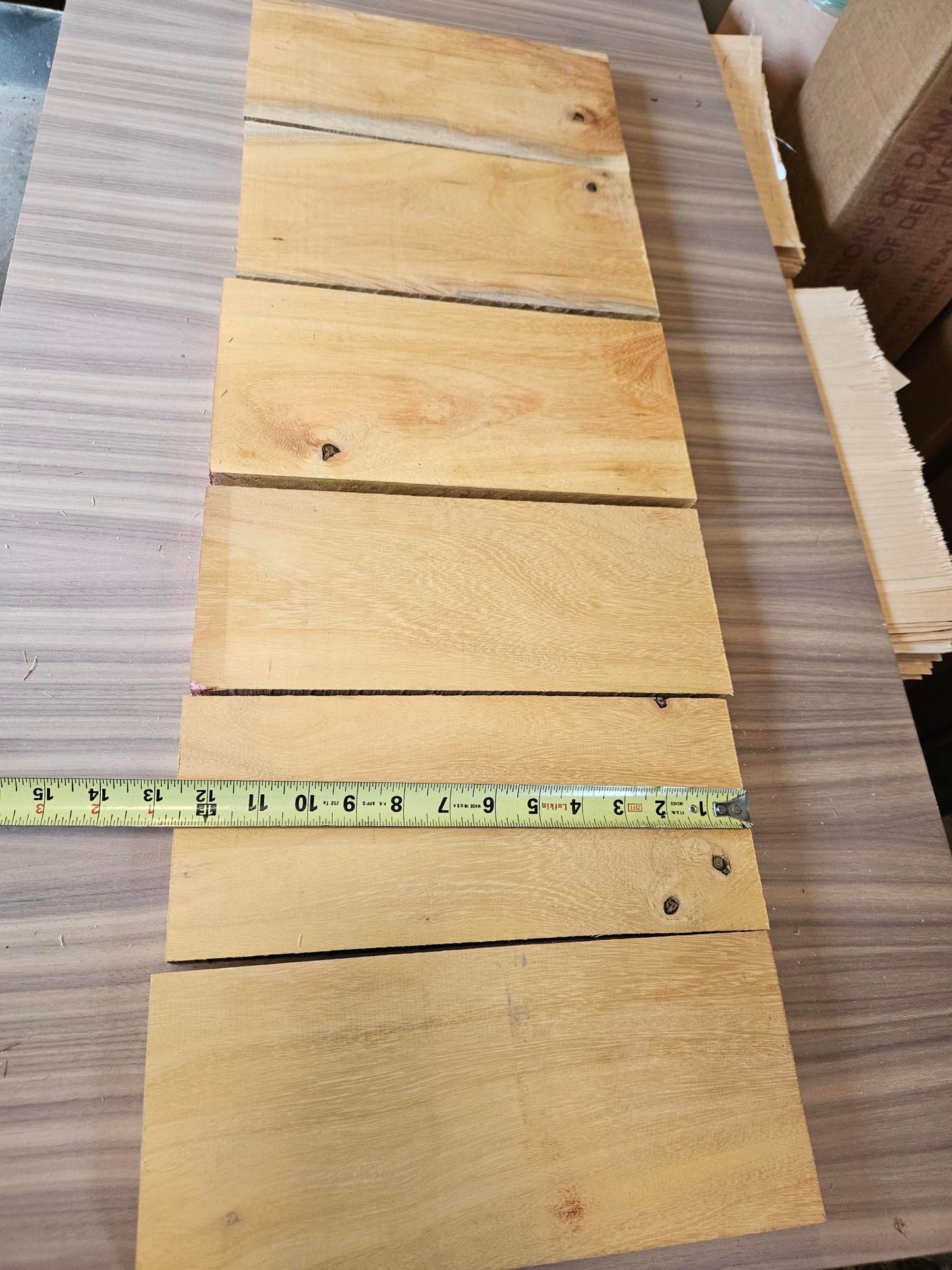 Box #1 Osage Orange 2.99 board ft 12" x RW x 4/4