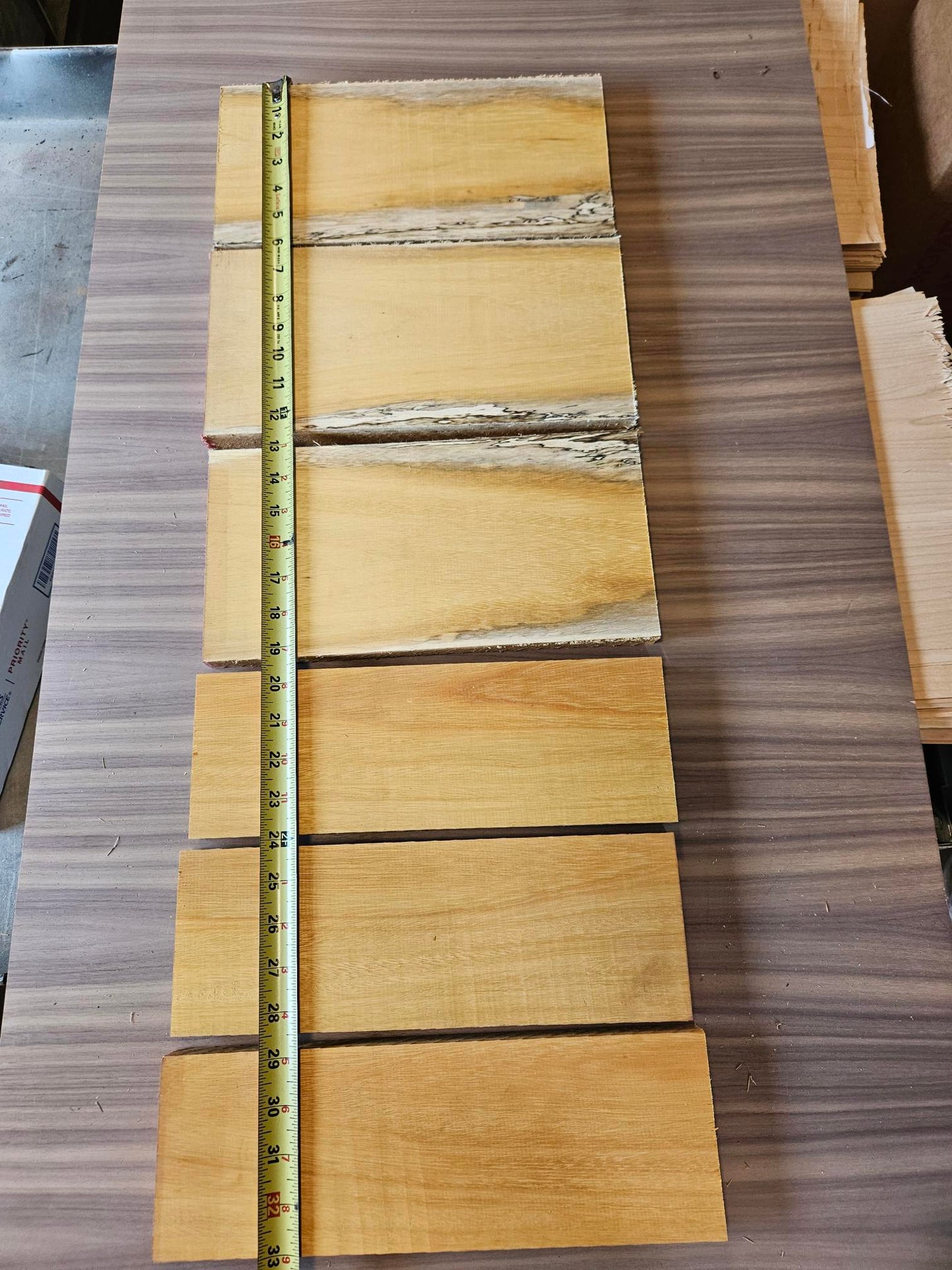 Box #2 Osage Orange 12" x RW x 4/4 2.7 board feet