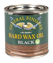 General Finishes Hard Wax Oil 1/2 Pint Black