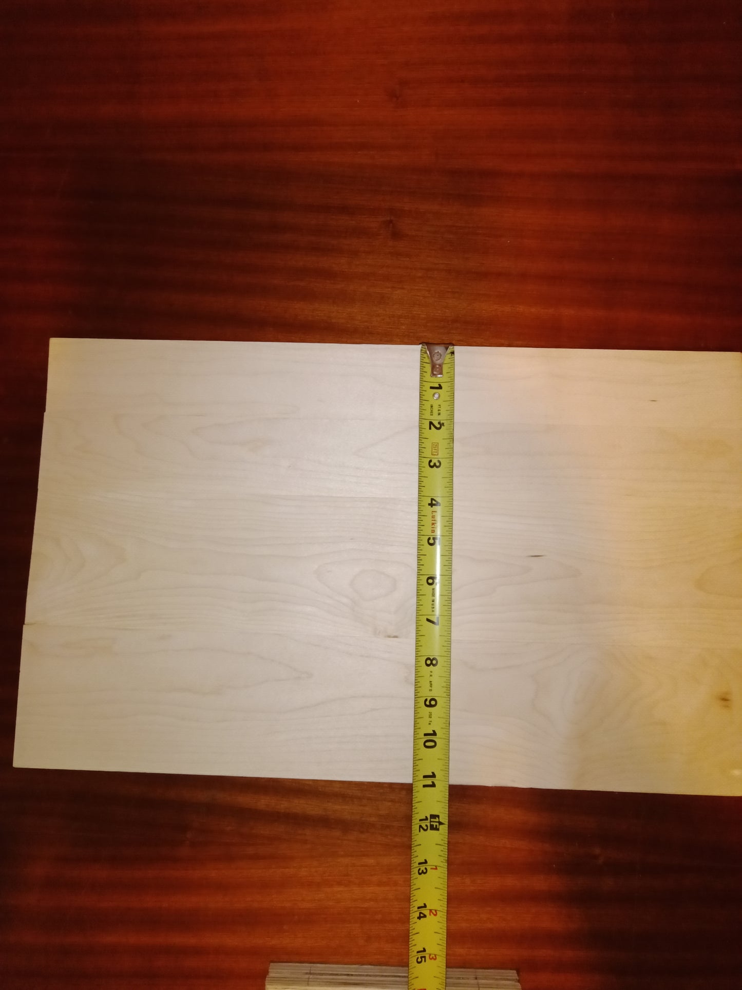 #936 Hard Maple Blank .79"x 11"x 18.25"