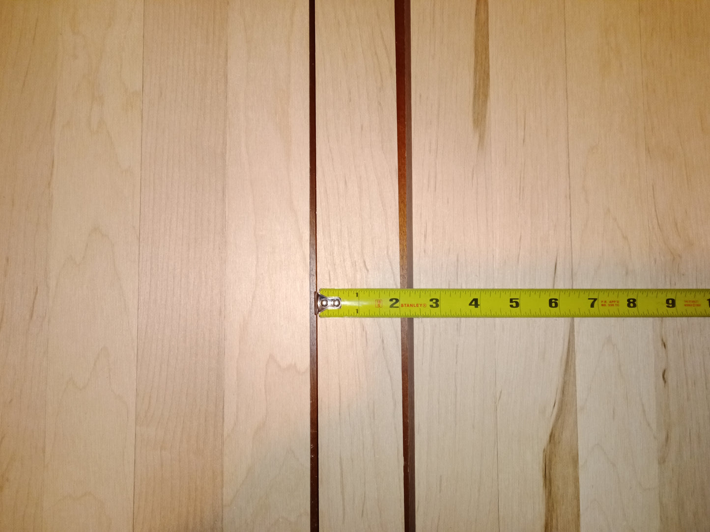 #1038 Hard Maple .857" x 2" x 18.5" (12 pack)