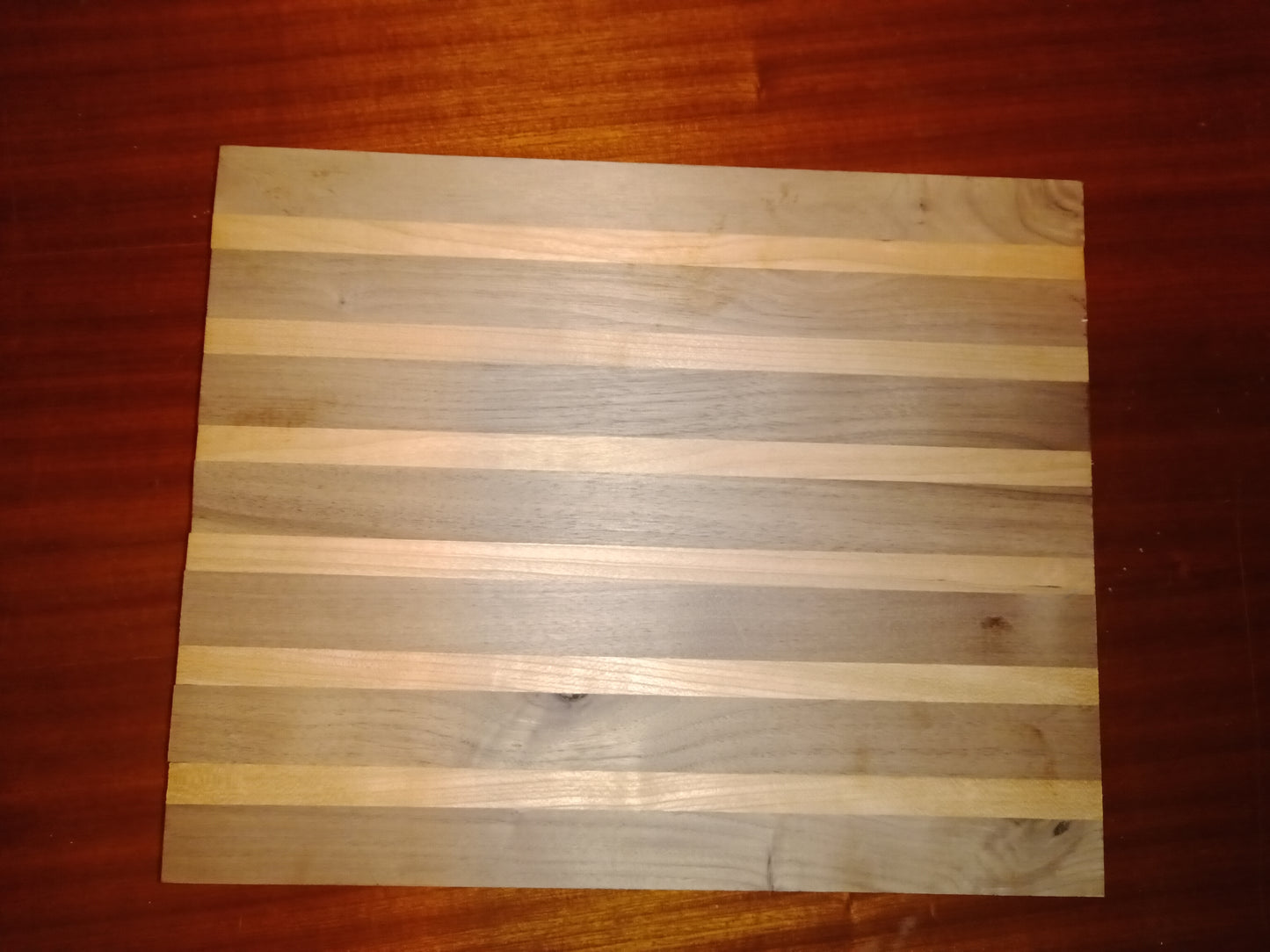 Walnut/Cherry cutting board blank 10"x12"x1.25"