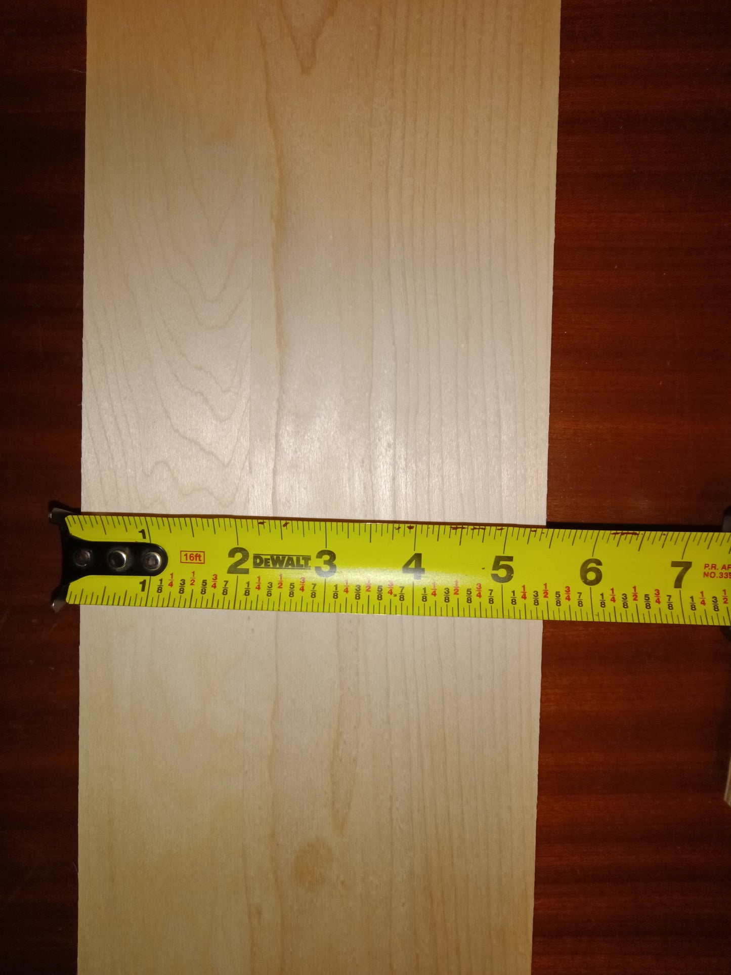 #938 Hard Maple blanks .79 x 5.5" x 22.75"