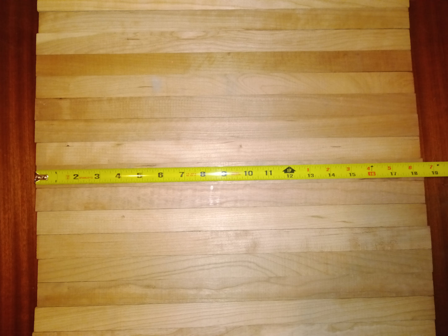 #1044 Cherry 0.937" x 1.06" x 18.50" 24 pieces