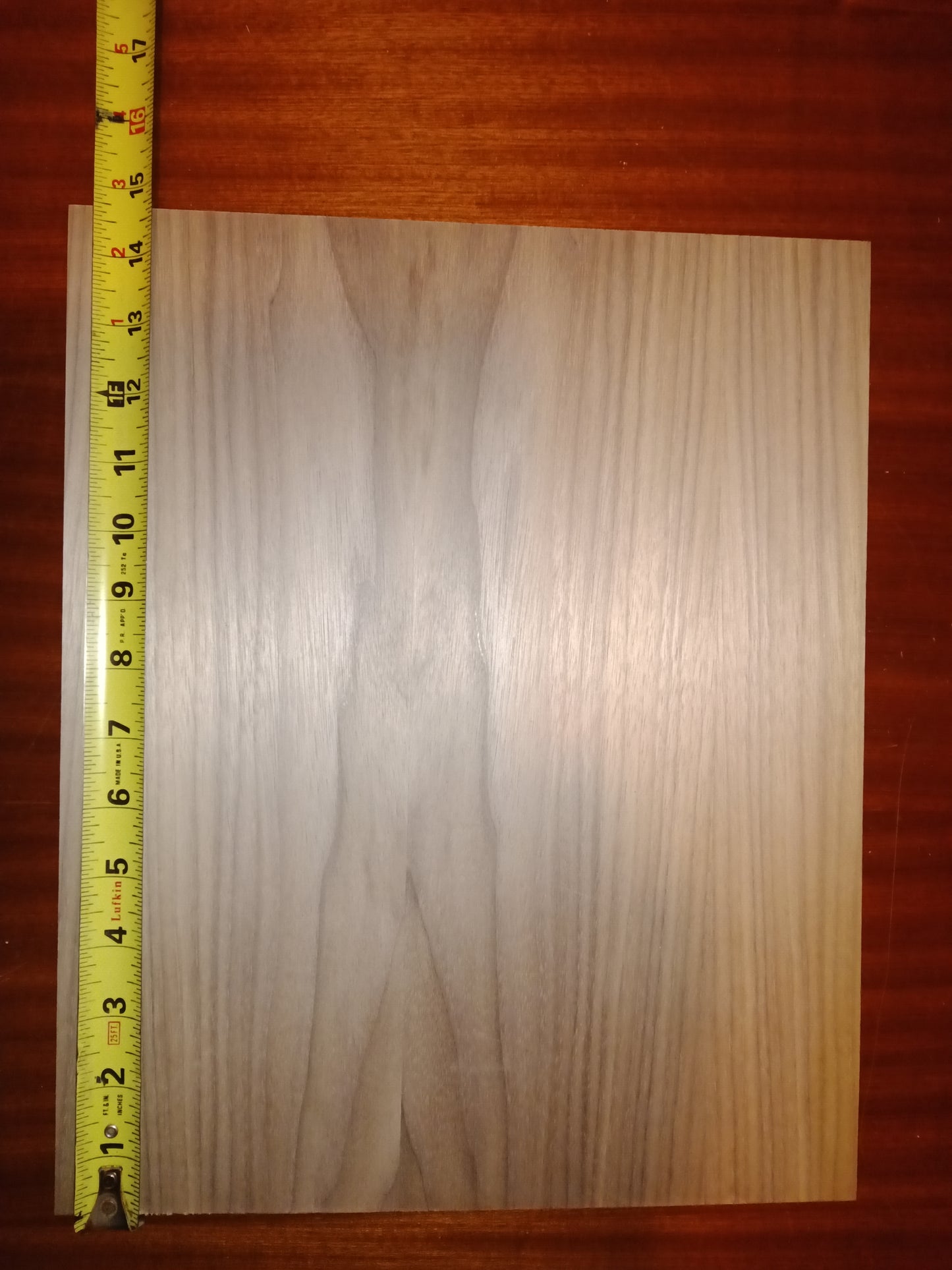 #1039 Walnut laser panel mdf 12"x14.5"