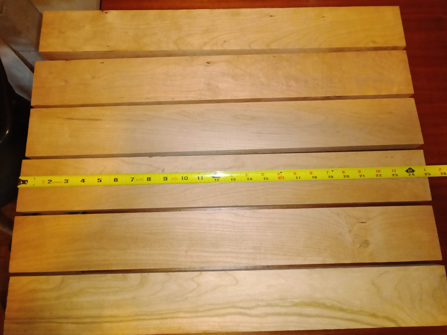 #1042 Cherry 3-3/16" x 15/16" x 25" (6 pack)
