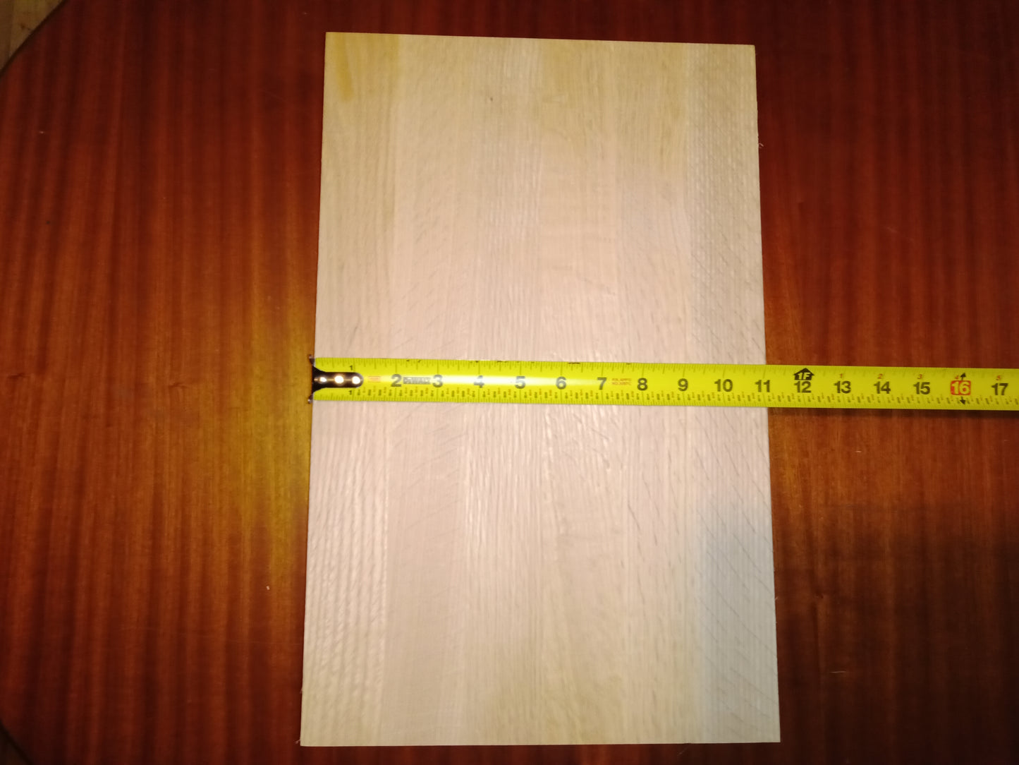 Red oak QS / 17"x 11"x 1.5"