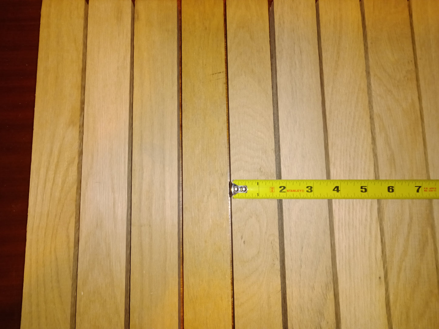 #1035 White Oak 15/16" x 1-1/2" x 14" 12 pack