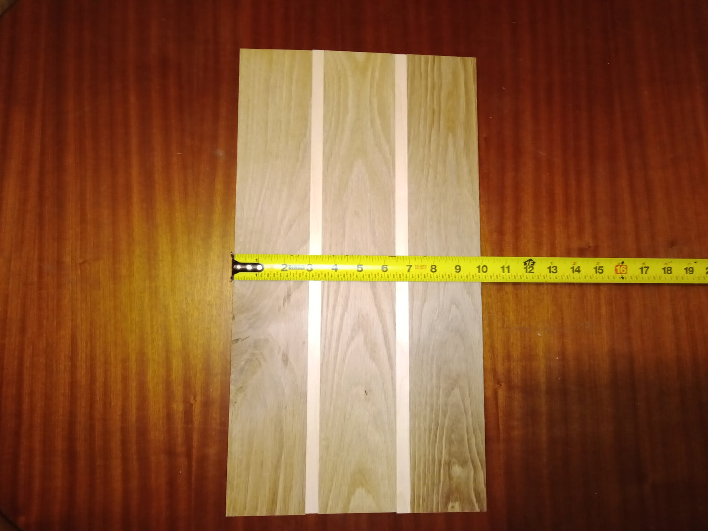 White Oak/Maple 10"x18.5"x3/4"