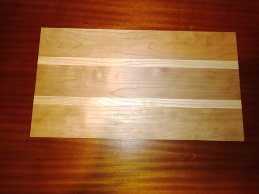 Cherry/Ash Cutting board blank 9.75" x 18" x 1"