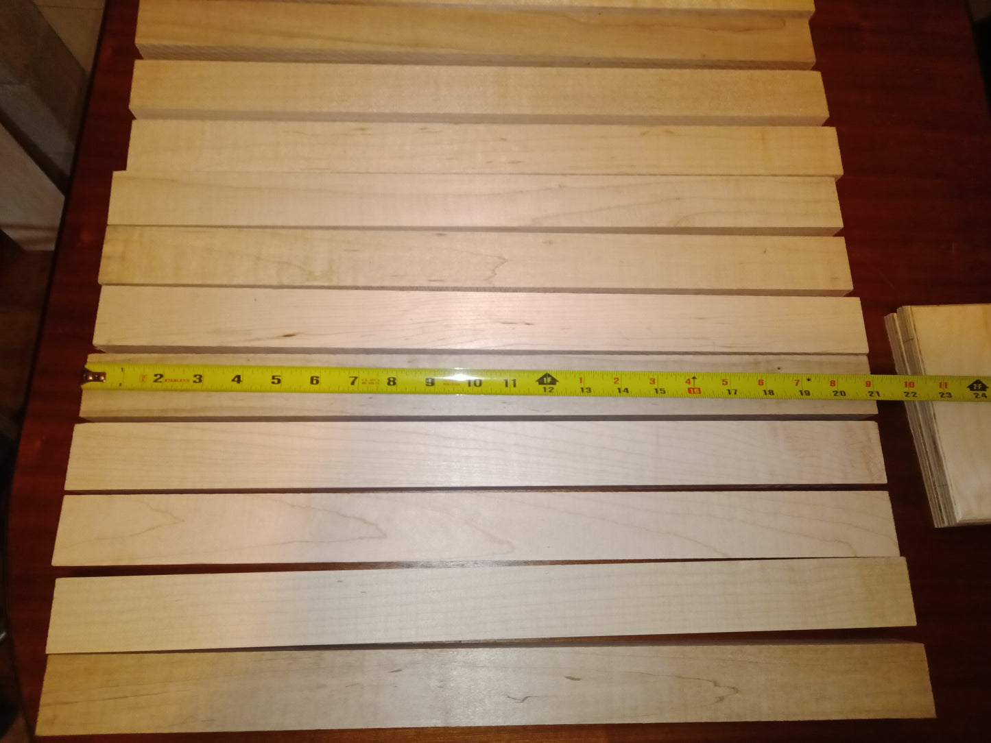 #1037 Soft Maple 1.875" x 1.65" x 21" (12 pack)