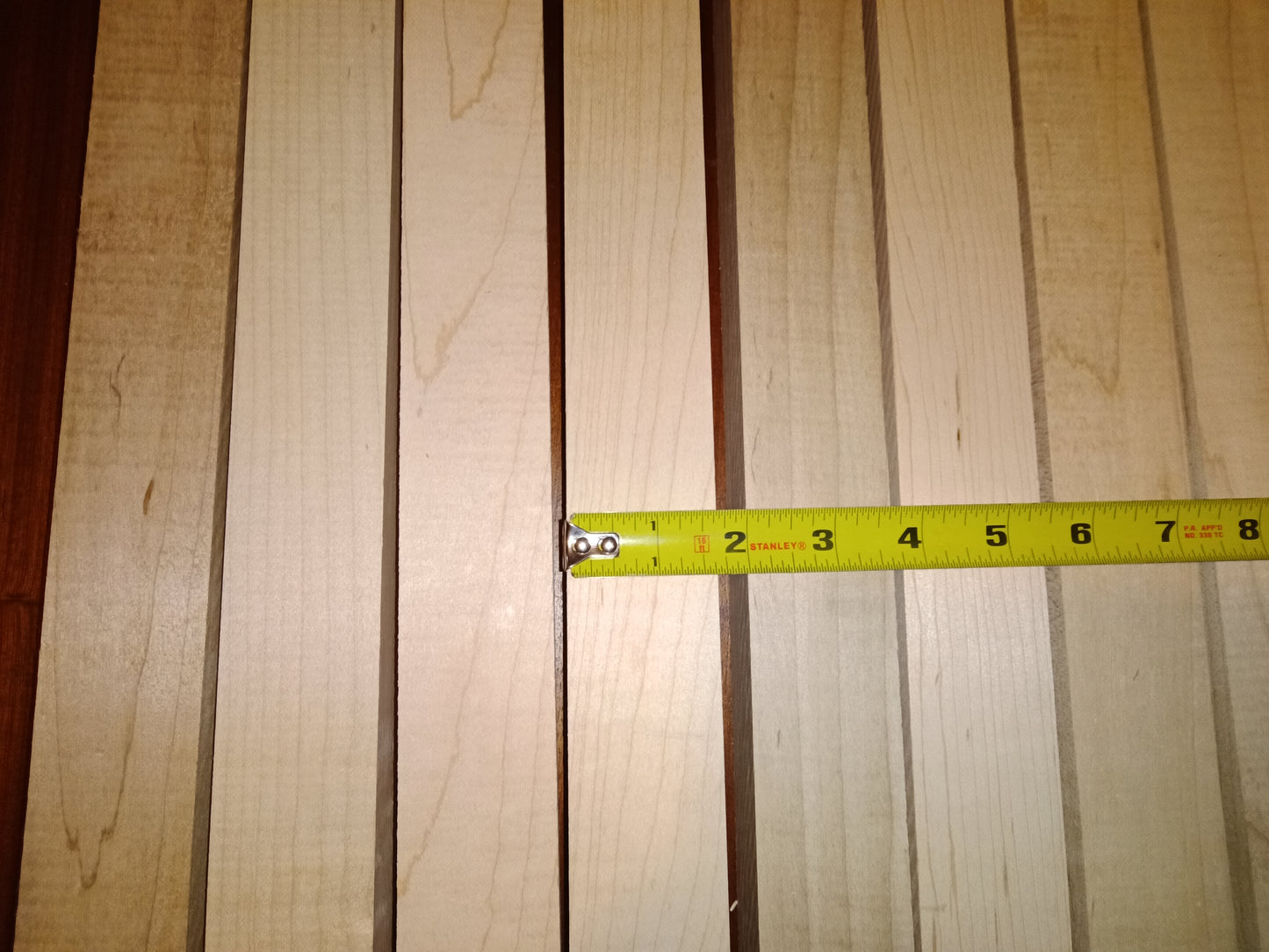 #1037 Soft Maple 1.875" x 1.65" x 21" (12 pack)