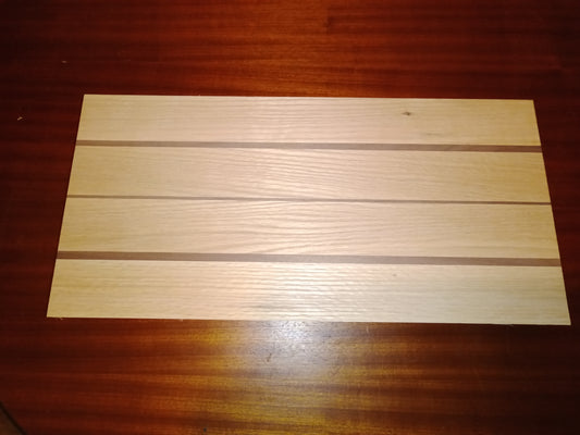 Red Oak/ Walnut cutting board blank 16.5"x8"x1.5"