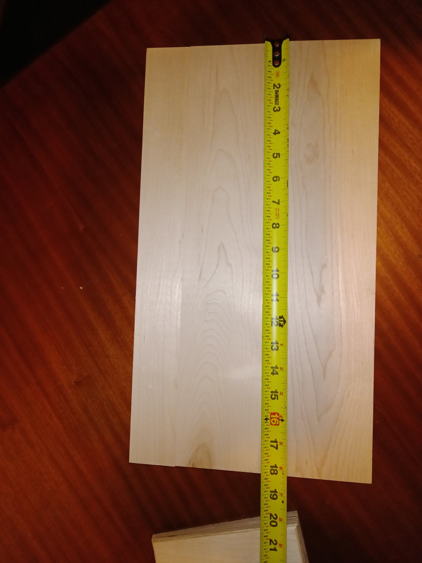 #935 Hard Maple Blanks .79" x 10" x 18.25"